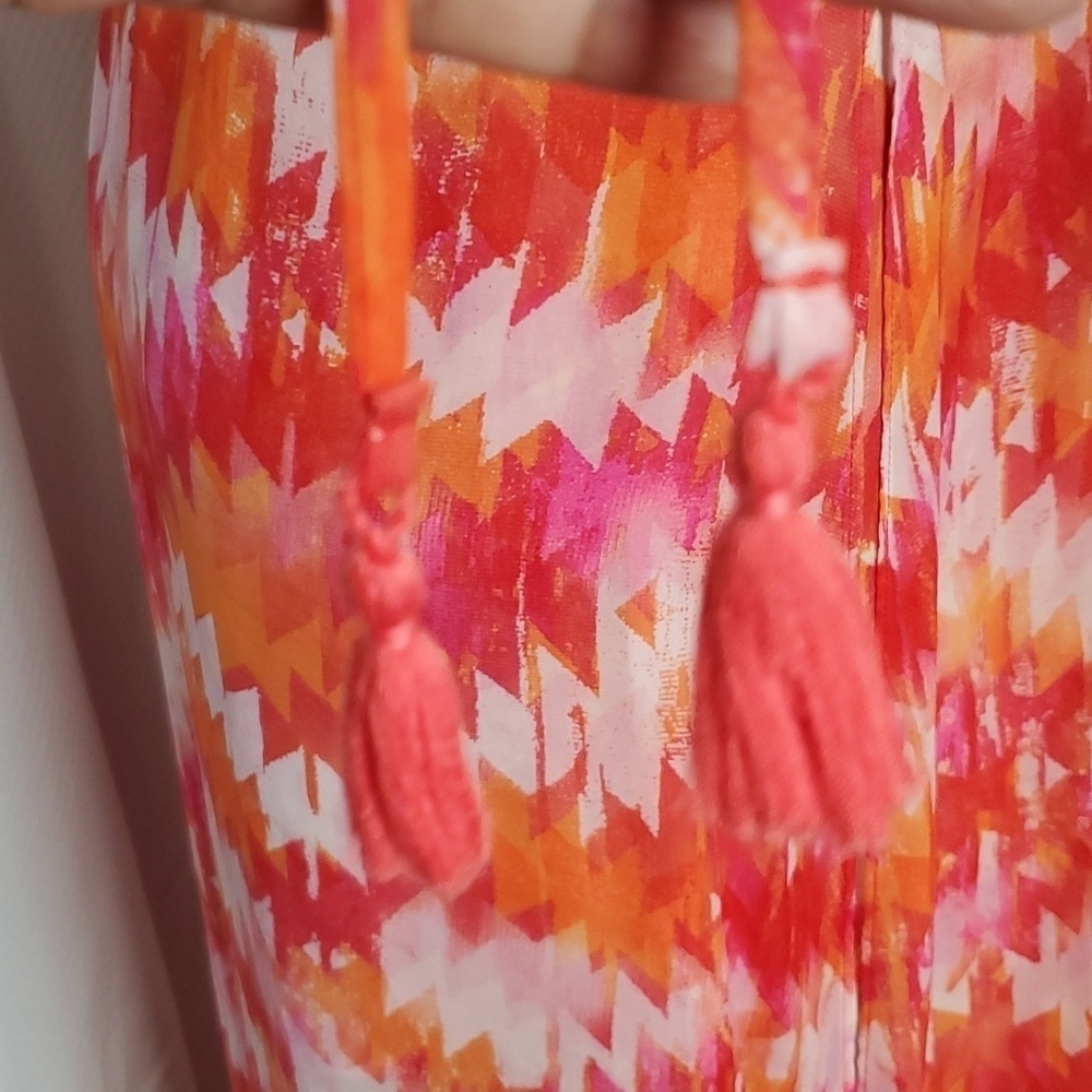 Show Me Your Mumu Rochester Maxi Dress With Side Split Red Size S - Picture 11 of 14